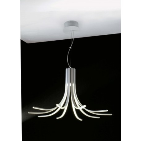 Lampadario a sospensione con tentacoli Led60W in metallo moderno P10/70 Lampadario a sospensione con tentacoli Led60W in metallo moderno P10/70