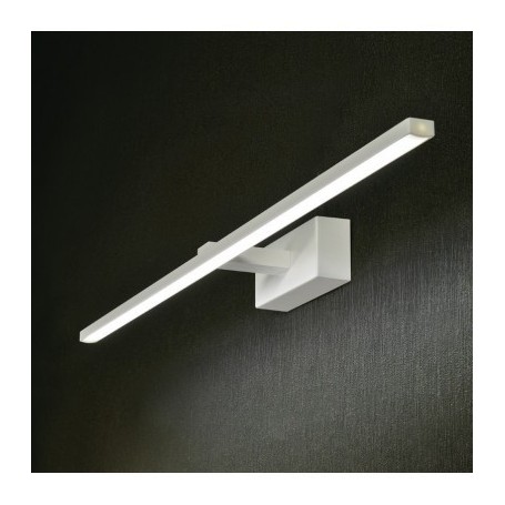 Applique da specchio bagno Elegance a modulo Led16w in metallo moderno L9034/16CR