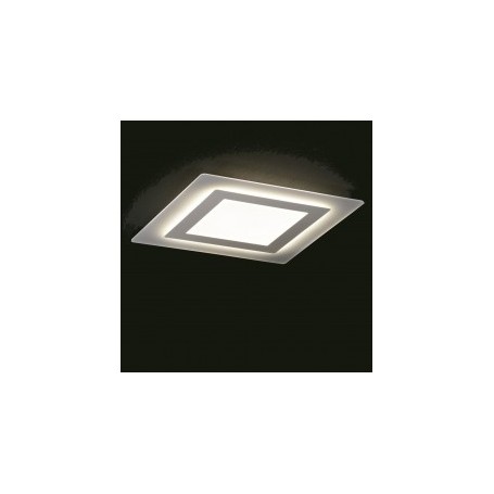 Plafoniera quadrata soffitto a Led45W Oblio CL4500/45WH