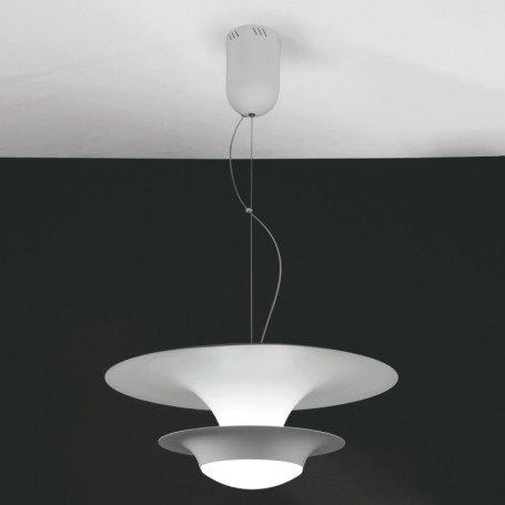 Lampadario a sospensione Led27W Lem Led SL610/45WH