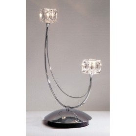 Lampada da tavolo Vertigo in metallo moderno MT-0666/2