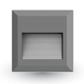 Segnapasso per esterno Asimmetrico Led 2W VT-1152 Grigio IP65 V-Tac 1324