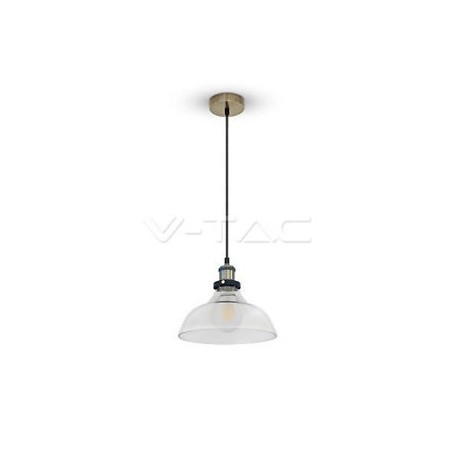 Lampadario per Esterno VT-7210 Transparent Glass V-Tac 3730