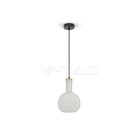 Lampadario per Esterno VT-7205 White Glass V-Tac 3759