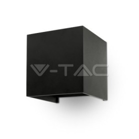 Lampada da muro Led 6W per esterno VT-759 Nero IP65 V-Tac 7087