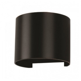 Lampada da muro Led 6W per esterno VT-756 Nero IP65 V-Tac 7090