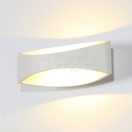 Lampada da muro a Led 5W per interno VT-705 Bianco IP20 V-Tac 8232 Lampada da muro a Led 5W per interno VT-705 Bianco IP20 V-Tac 8232