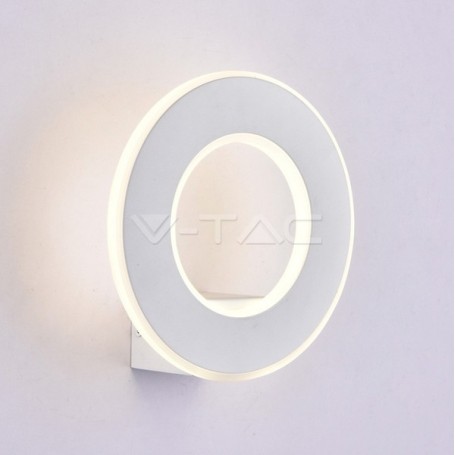 Lampada da parete a Led 9W per interno VT-710 Bianco IP20 V-Tac 8226 Lampada da parete a Led 9W per interno VT-710 Bianco IP20 V-Tac 8226