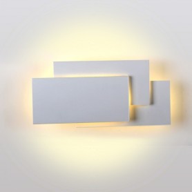Lampada da parete a led 12w per interno vt 712 grigio ip20 v tac ... Lampade da parete a led per interni