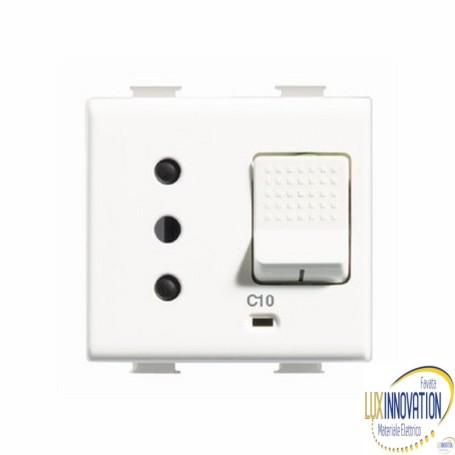 Presa Interbloccata 10A Serie Civili Bticino Matix  Presa Interbloccata 10A Serie Civili Bticino Matix