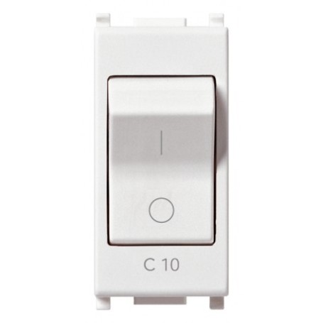 Interruttore MT Vimar Plana 1P C10 120-230V  Interruttore MT Vimar Plana 1P C10 120-230V