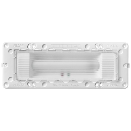 Lampada D'emergenza Vimar Plana 7 moduli Lampada D'emergenza Vimar Plana 7 moduli