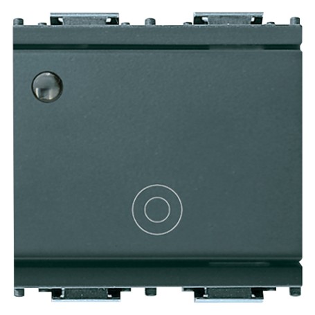 Pulsante Vimar Idea 1P NO 10A generico luminoso 2 moduli