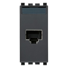 Presa RJ45 netsafe cat5e FTP 110 grigio VIMAR 20339.5 EIKON