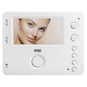 Monitor Vivavoce Bianco Urmet 1750/6 a Colori MIRO