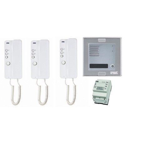 Kit citofonico monofamiliare urmet CON 2 Citofoni 1150/1 Kit citofonico monofamiliare urmet CON 2 Citofoni 1150/1