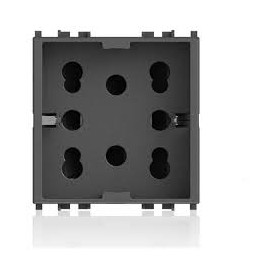 Presa Multistandard 1 Schuko o 2 4B.V19.H21  compatibile arkè