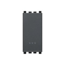 Pulsante 1P NO 10A grigio Vimar Eikon 20008