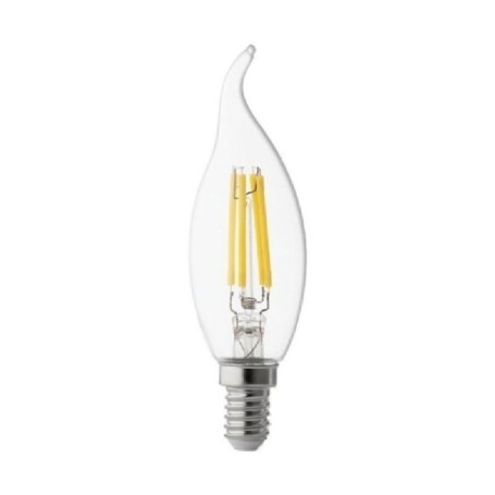 Lampada a led 4W oliva opaca E14