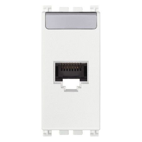 Presa RJ45 netsafe Cat6e UTP Vimar arkè bianco 19339.15.b Presa RJ45 netsafe Cat6e UTP Vimar arkè bianco 19339.15.b