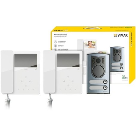 kit videocitofono ELVOX  7549/M2 Videocitofonia / Kit Due Fili Plus / Serie TAB + Targa 1300 kit videocitofono ELVOX  7549/M2 Videocitofonia / Kit Due Fili Plus / Serie TAB + Targa 1300