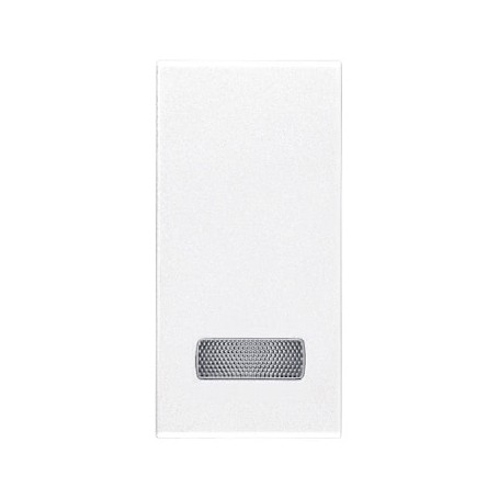 Tasto 1M con diffusore bianco  vimar eikon 20026.B Tasto 1M con diffusore bianco  vimar eikon 20026.B
