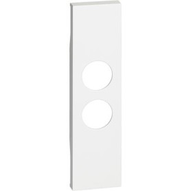 cover presa tv-sat 1m bianco  living now kw09