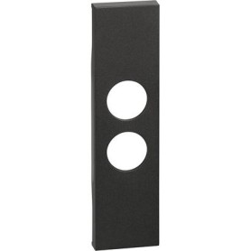 cover presa tv-sat 1m nera  living now kg09