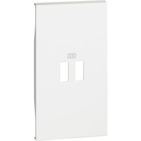 cover caricatore usb  2m bianco living now kw12c