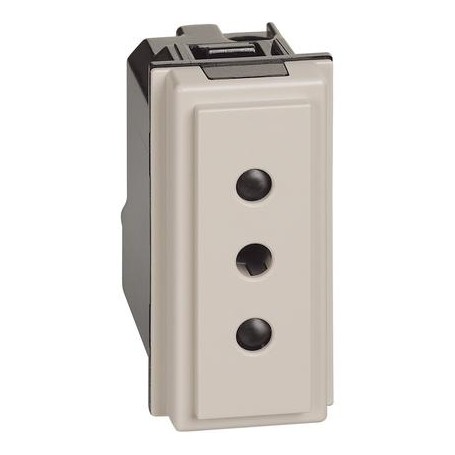 PRESA 10A LIVING NOW KM4113 SABBIA