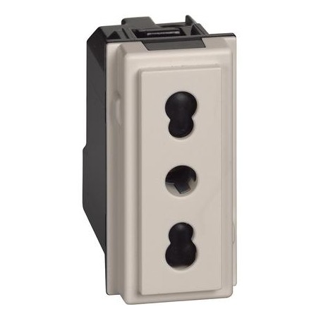 PRESA 16A LIVING NOW KM4180 SABBIA