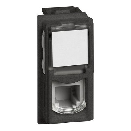 Presa telefonica rj11 living now nera kg4258rj11