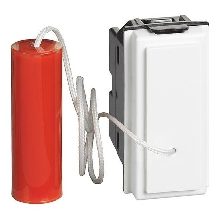 Pulsante 1p no 10a a tirante bianco  KW4033 Pulsante 1p no 10a a tirante bianco  KW4033