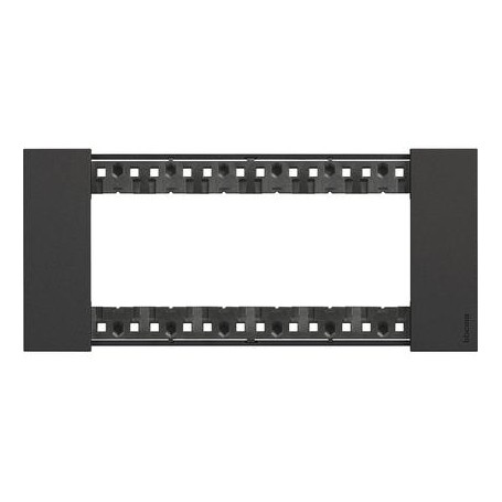 PLACCA 6 POSTI NERO LIVING NOW KA4806KG