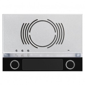 Frontalino  2 pulsanti Videocitofono Alpha URMET 1168/130