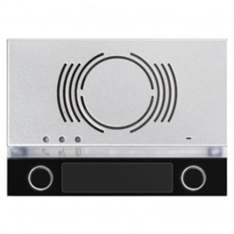 Frontalino  2 pulsanti Videocitofono Alpha URMET 1168/130 Frontalino  2 pulsanti Videocitofono Alpha URMET 1168/130