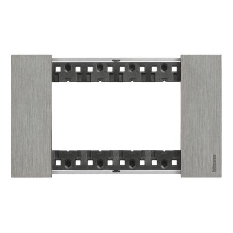 PLACCA  4 POSTI ACCIAIO LIVING NOW KA4804ZG PLACCA  4 POSTI ACCIAIO LIVING NOW KA4804ZG