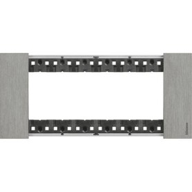 PLACCA  6 POSTI ACCIAIO LIVING NOW KA4806ZG