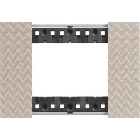 PLACCA  3 POSTI OPTIC LIVING NOW KA4803MM