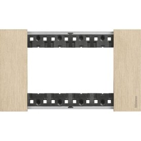 PLACCA  4 POSTI ORO LIVING NOW KA4804ZW