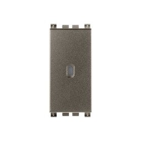 Invertitore 1P assiale  metal silver 19113.M