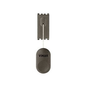 Pulsante 1P 10A tirante Vimar Metal Arkè 19052.M