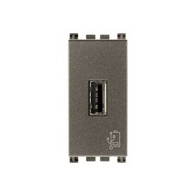 Unità alimentazione USB 1M  Vimar Arkè Metal  19292.M