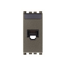 Presa RJ45 CAT6A  Vimar arkè metal 19339.16.M