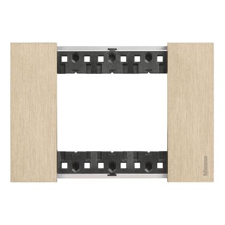 PLACCA  3 POSTI ORO LIVING NOW KA4803ZW