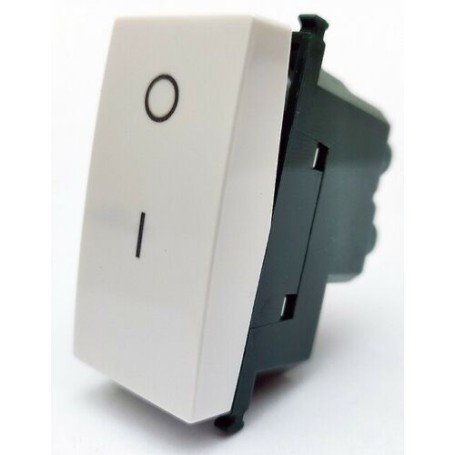 Interruttore 2P 16AX bianco Vimar Plana 14015