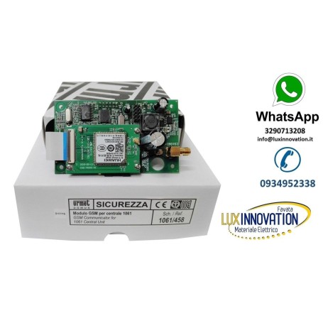 MODULO GSM URMET 1061/458 PER CENTRALE 1061 MODULO GSM ALLARME URMET