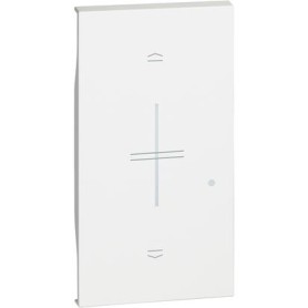 Bticino cover illuminabile per comando tapparella wireless bianco Kw43M2