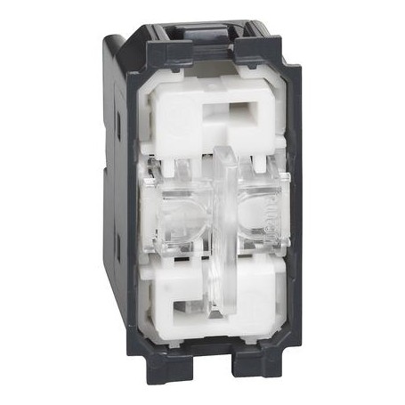 Commutatore 1P 10AX DOPPIO TASTO 1 MODULO K4027 Commutatore 1P 10AX DOPPIO TASTO 1 MODULO K4027