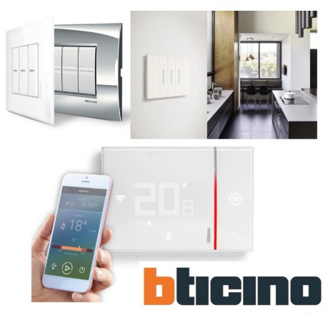 PROMOZIONI OFFERTE MATERIALE ELETTRICO BTICINO SERIE MATIX LIVING AXOLUTE LIGHT Air Now